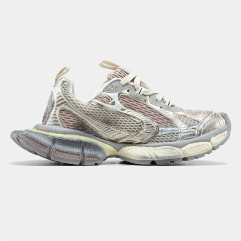 Balenciaga 3XL Beige Silver