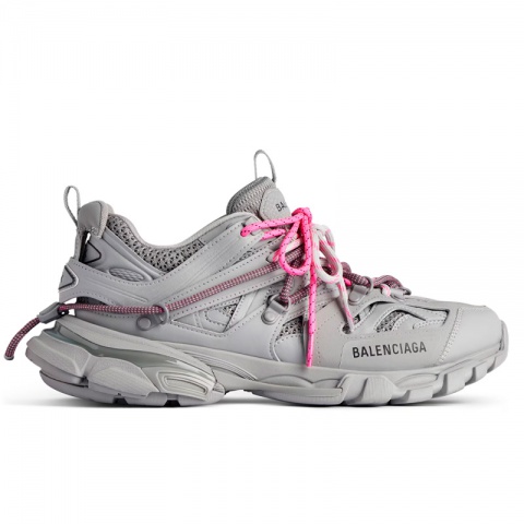 Balenciaga Track Trail Laces Grey Pink