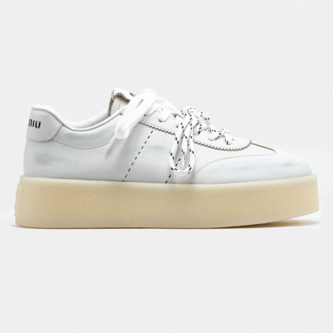 Miu Miu Platform White